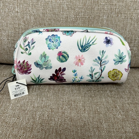Indigo cactus succulent pouch - NWT🌵🪴 - Picture 2 of 6